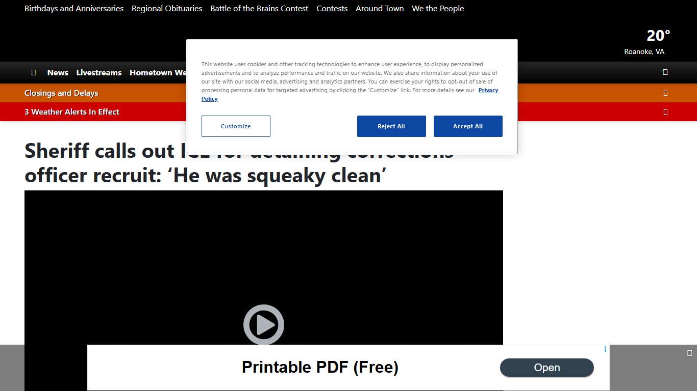 Sheriff calls out ICE for detaining corrections officer recruit: ‘He was squeaky clean’